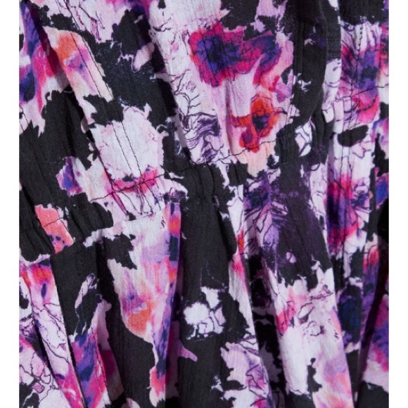 Wooh ruffled floral-print cotton-gauze playsuit - Picture 4 of 6